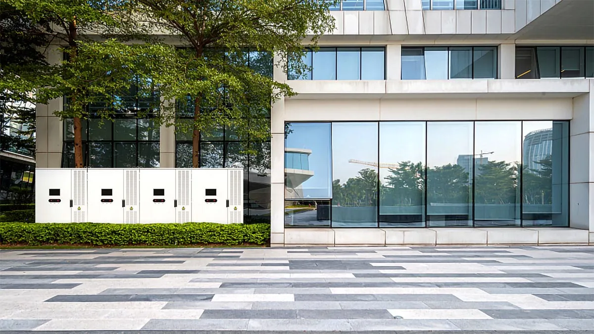 261KWH liquid cooling solar battery energy storage system for hotel building