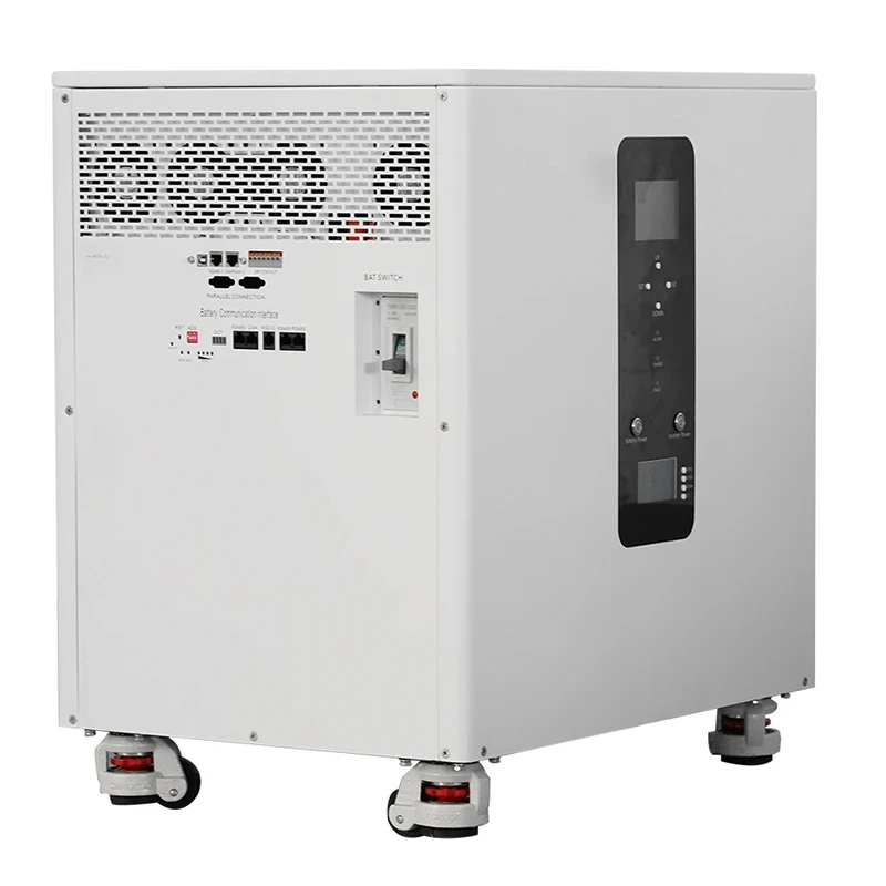 3-phase 48V Powerwall AC380V 20KWh 15KWH ALL in One ESS 51V 400Ah 300Ah LiFePO4 Battery Pack Buitl-in 10KW Inverter WiFi Monitor 3