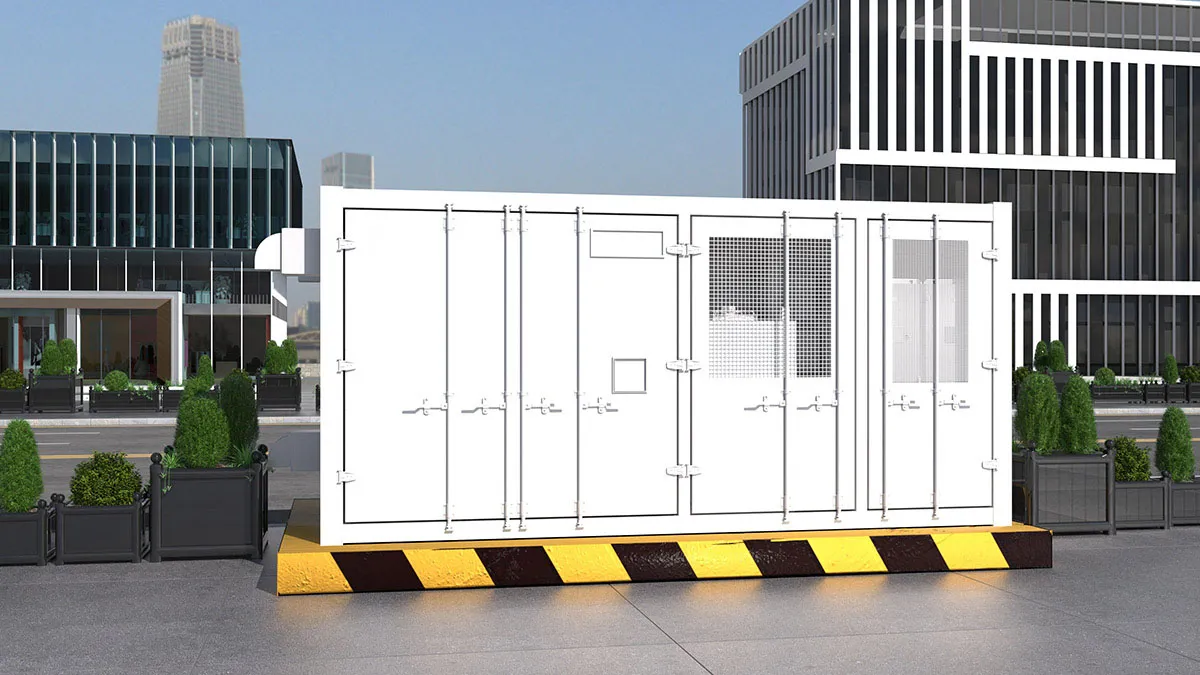 BESS solar battery 20ft Container 7