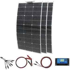 12V Flexible Solar Panel 600W 100W 200W 300W 400W 500W Bendable Waterproof Monocrystalline Best Solar Panel China for RV Boat 12