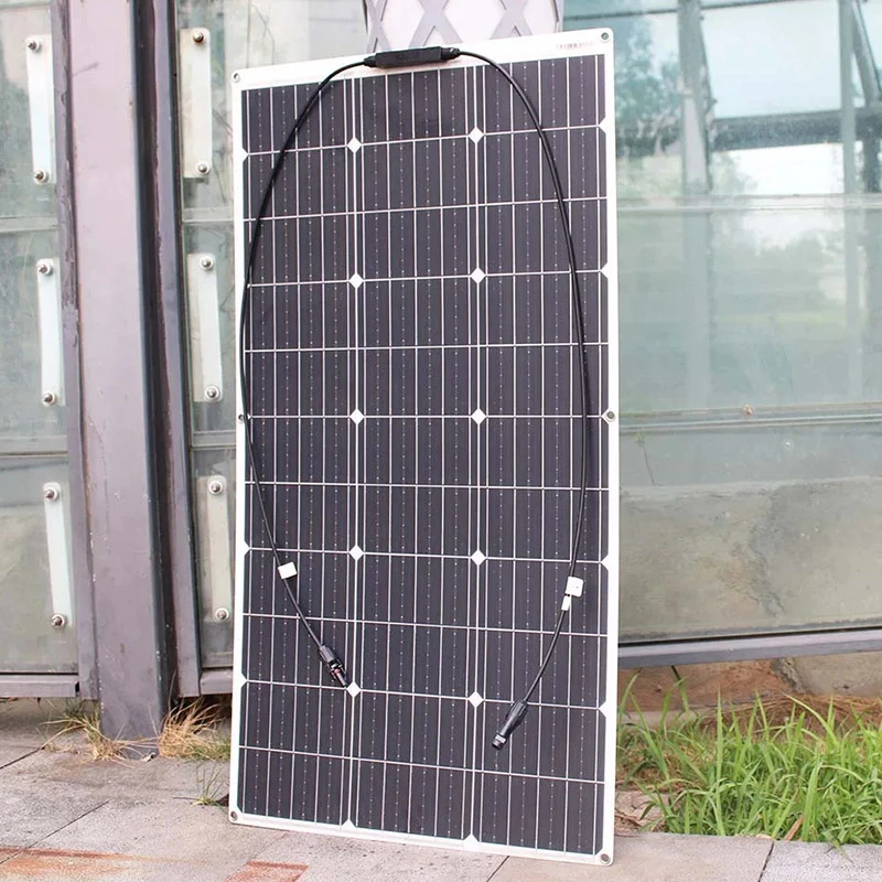 12V Flexible Solar Panel 600W 100W 200W 300W 400W 500W Bendable Waterproof Monocrystalline Best Solar Panel China for RV Boat 7