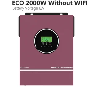 Off Grid Hybrid Solar Inverter With MPPT Controller 3200W 2000W 12V 24V 230V 120A Max Input 500VDC PV Inverter 4