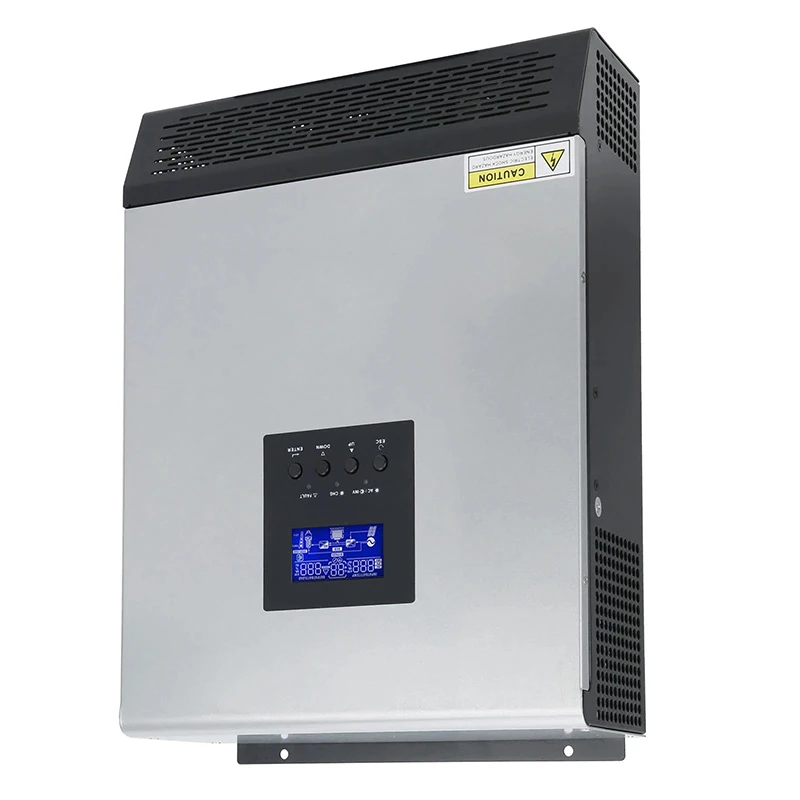 PWM Solar Inverter Stainless Steel Off Grid Controller Integrated Machine 3KVA 2400W 120V 7