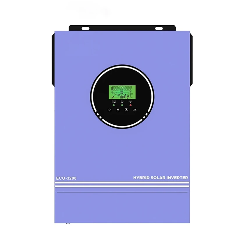 Solar Inverter Charger 3600W 110V 3200W 230V 24V Pure Sine Wave with 80A 120A MPPT Solar Controller for Off-Grid Home RV 7