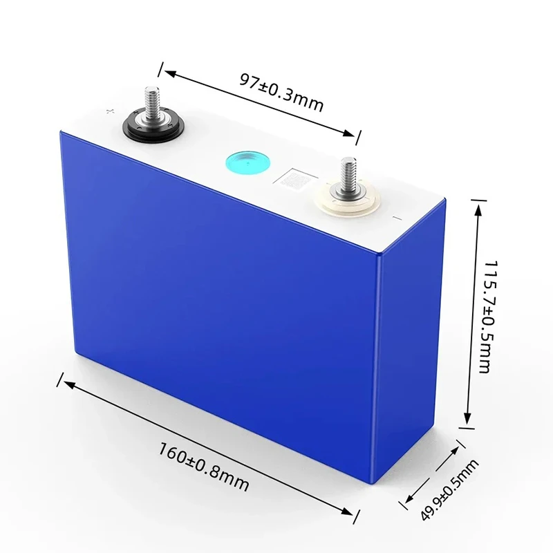 Lithium Solar Battery Pack 48V Lifepo4 Cell Phosphate 100AH 3.2V 12V 24V EVE Grade A DIY Cell 2