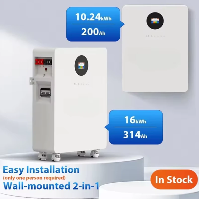 16kwh Energy Storage Lithium Battery 51.2V Home Solar Power Generation System Energy Storage Battery 16kwh Energy Storage Lithium Battery 51.2V Home Solar Power Generation System Energy Storage Battery