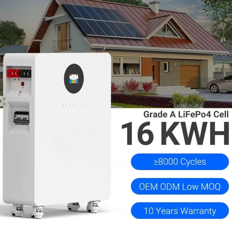 16kwh Energy Storage Lithium Battery 51.2V Home Solar Power Generation System Energy Storage Battery 16kwh Energy Storage Lithium Battery 51.2V Home Solar Power Generation System Energy Storage Battery