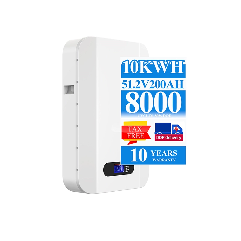 48V Solar Powerwall Hybrid Grid 48V LiFePO4 Lithium Ion Battery 51.2V 20Ah 10KWh Solar Home Energy Storage System