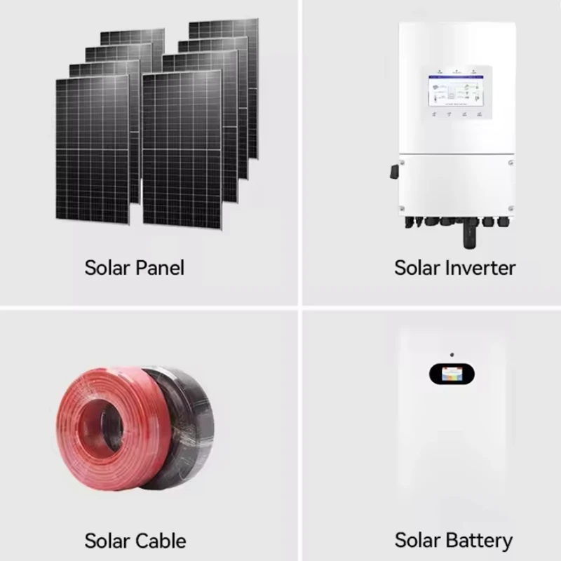 5kw Complete Solar Energy System Hybrid Home Solar Storage 10kw 12kw 15kw 20kw 5kw Complete Solar Energy System Hybrid Home Solar Storage 10kw 12kw 15kw 20kw