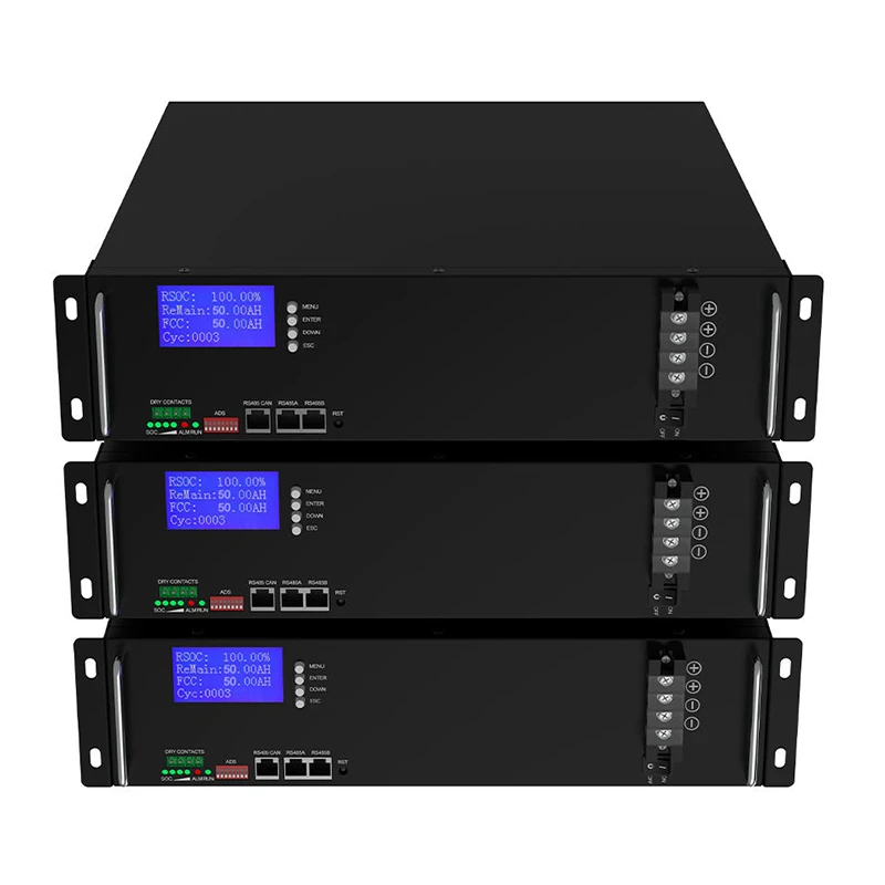 Customizable Rechargeable Lithium Ion Battery Grade a Prismatic Cells 16S1P Lifepo4 48V 50Ah Battery 4