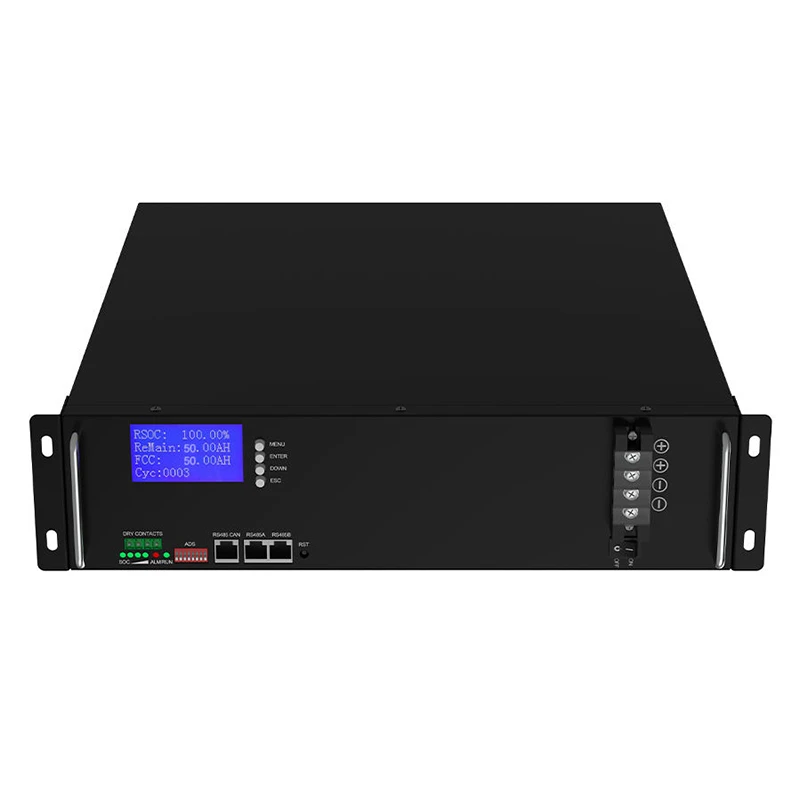 Customizable Rechargeable Lithium Ion Battery Grade a Prismatic Cells 16S1P Lifepo4 48V 50Ah Battery 6