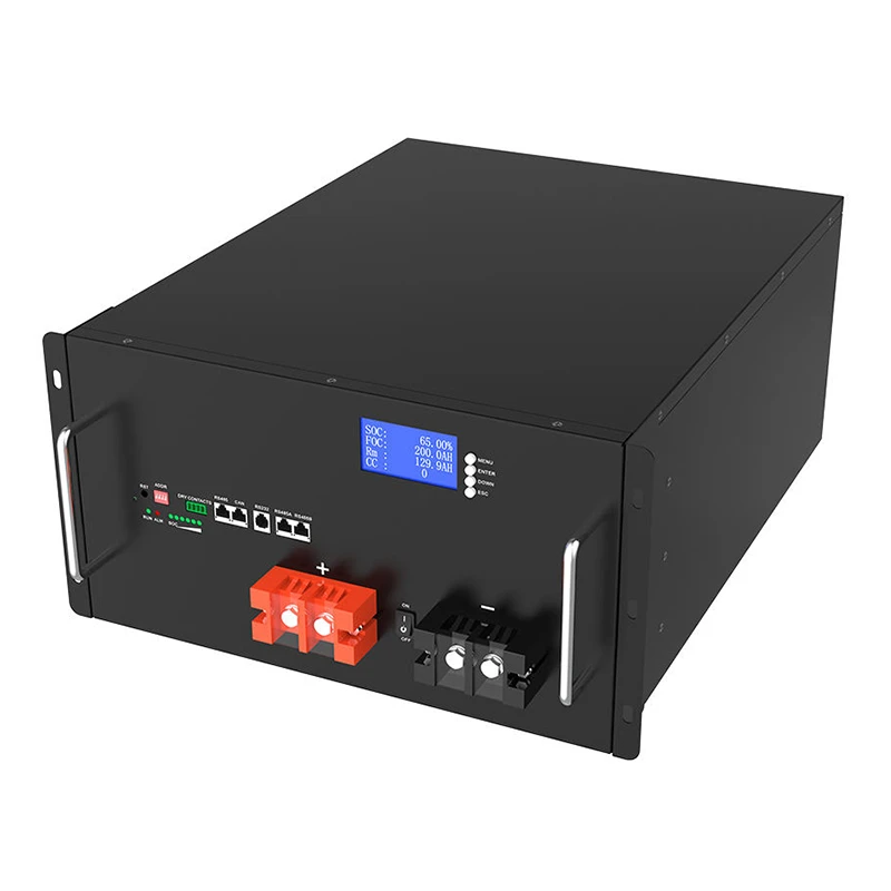 Grade a Prismatic Cell Lifepo4 48V 200Ah Lithium Ion Rack Mounted Battery Lifepo4 Battery