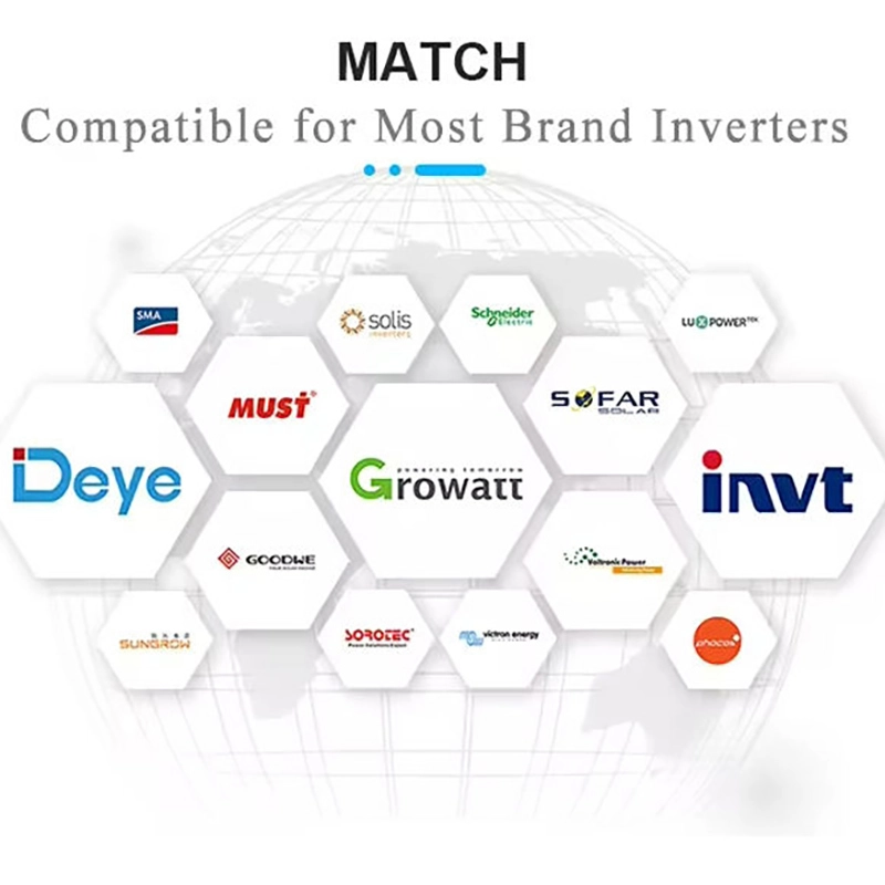 Vertical Solar Lithium Battery Pack Home Energy Storage System with CAN Communication Port Split Design Vertical Solar Lithium Battery Pack Home Energy Storage System with CAN Communication Port Split Design