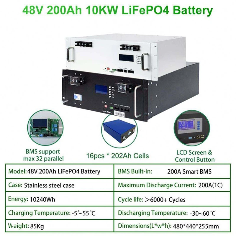 High Voltage Lithium Solar Rack Battery 256v 51.2v 200ah 40 kw 50 kw 10 kw 20 kw 30 kw Cabinet Case Li-Ion Batteries High Voltage Lithium Solar Rack Battery 256v 51.2v 200ah 40 kw 50 kw 10 kw 20 kw 30 kw Cabinet Case Li-Ion Batteries