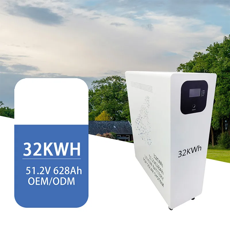 32kva 32kwh 51.2v 628ah lithium solar battery energy storage for home solar system kit OEM ODM