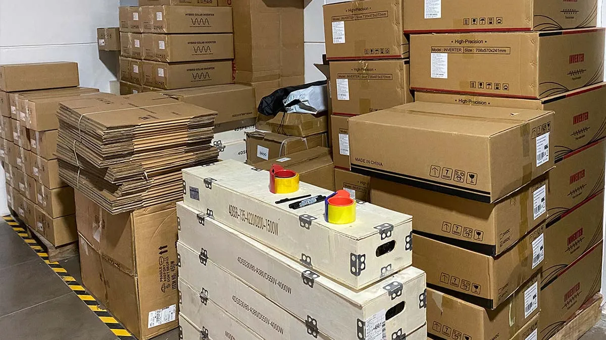 lithium solar battery pack and solar inverter factory in Zhongshan China