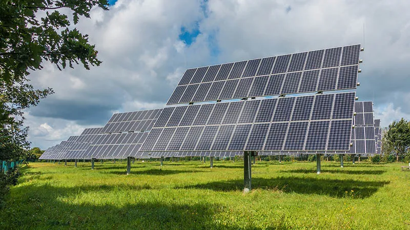solar panels for battery energy storage systems EPC project on the ground