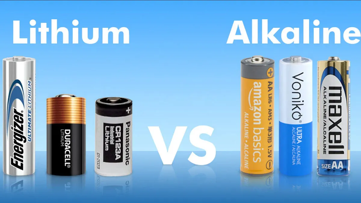 Alkaline and Lithium Batteries