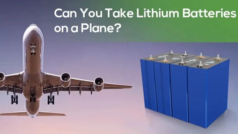 Can you take lithium batteries on a plane
