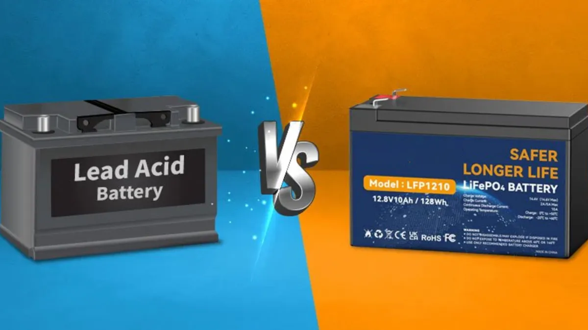 Lead Acid vs Lithium Batteries Differences Replacement Guide 2