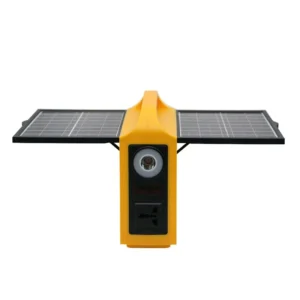 100W 76.8WH Portable Outdoor Emergency Power Station, Modified Sine Wave Solar Generator, AC Power Supply for Camping,Home,Travel Use 8