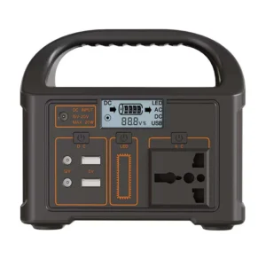 100W Portable Solar Generator 76.8WH LiFePO4 Battery AC Car Power Supply Mobile Power Bank Outdoor 5