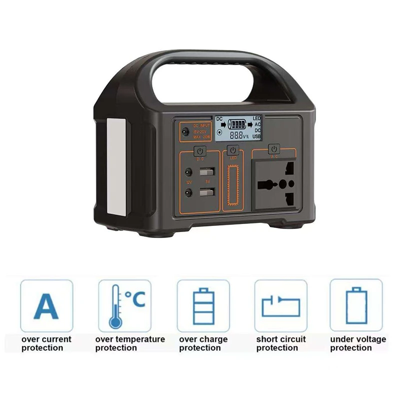 100W Portable Power Station 76.8WH Solar Generator Remote Power Supply Mobile Power Bank Outdoor LiFePO4 Lithium Battery DC AC 220V 100W Portable Power Station 76.8WH Solar Generator Remote Power Supply Mobile Power Bank Outdoor LiFePO4 Lithium Battery DC AC 220V