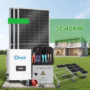 30KW Solar Pump System 35KW 40KW Off Grid Solar System for Agriculture Irrigation