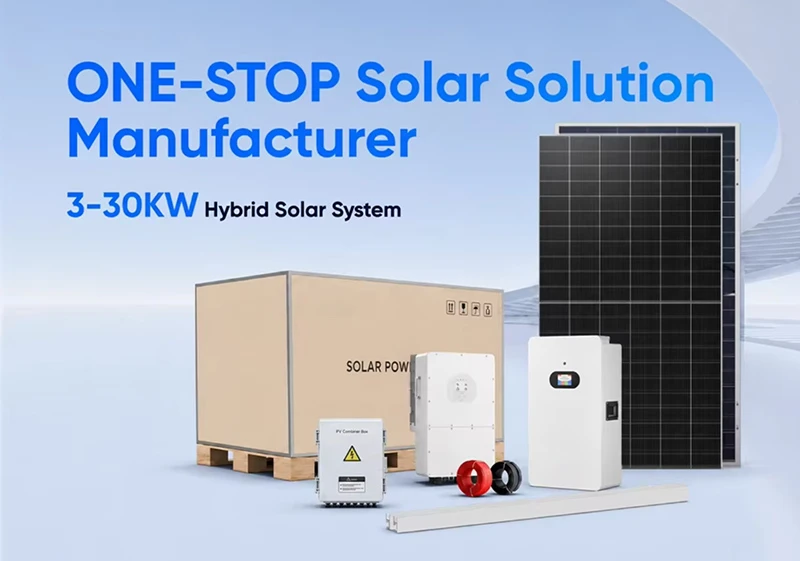 5kW 8kW 10kW Hybrid Off Grid Solar System Complete Residential Solar Kit with LiFePO4 Battery Inverter Solar Panels for Home 4 5kW 8kW 10kW Hybrid Off Grid Solar System Complete Residential Solar Kit with LiFePO4 Battery Inverter Solar Panels for Home 4