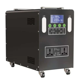 1000W 1200Wh Cross-border Customized Outdoor Mobile Power Supply Emergency Power Supply Power Outages Portable 220V Lead-acid Battery