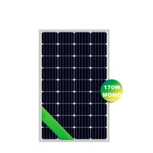 150w 160w 180w Roof Small Solar Panel 170w Mnocrystalline Solar Panel