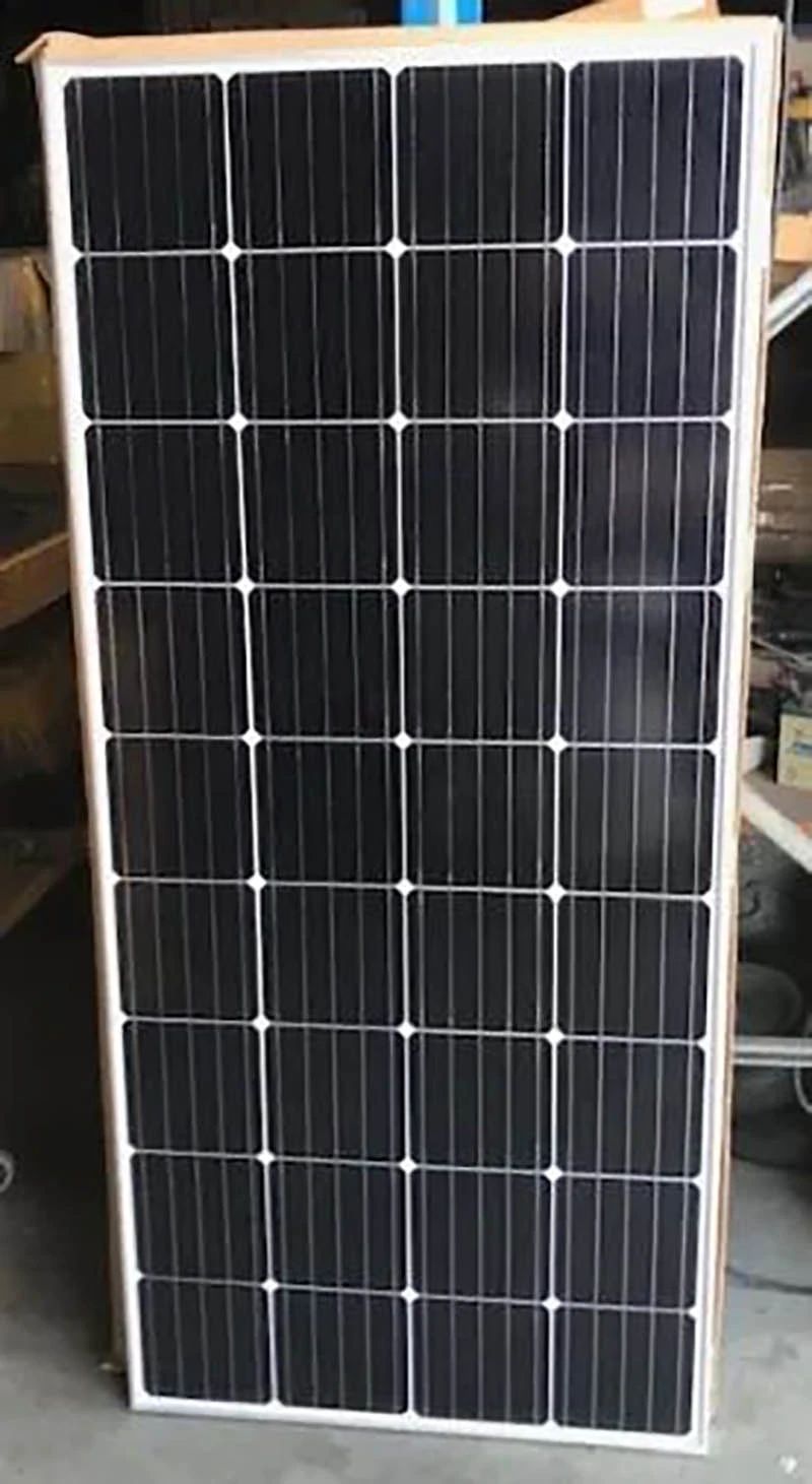 Shingled Solar Panel 180w Mono Panel Charger Mnocrystalline Solar Panels Tempered Glass Cover