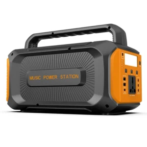 200W Rechargeable Solar Music Power Station Generator Integrated All in One Modified Sine Wave with Bluetooth Speaker 9
