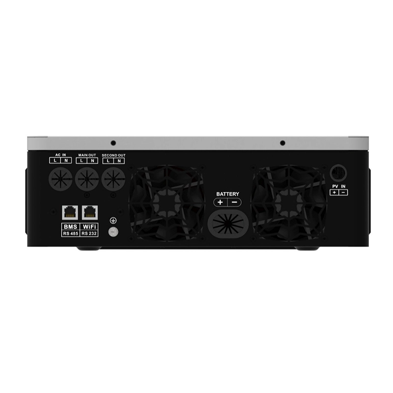 3.6KW Solar Inverter 100V DC24V Hybrid Inverter with Built-in MPPT 120A 60V to 450V 2