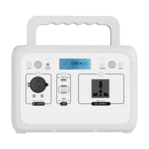 500W 460.8Wh Portable Lifepo4 Rechargeable Pure Sine Wave Electric Solar Generator Emergency Backup Camping Power Station
