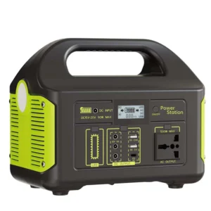 500W Power Station 384WH 460.8WH Backup LiFePO4 Battery Portable Solar Generator for Camping (Solar Panel Optional) 3
