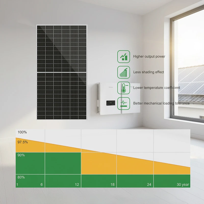 770w 775w 780w 785w 790w 795w 800w 210mm Half Cut Bifacial Dua Glass Pv Modules N-Type Solar Panel 3