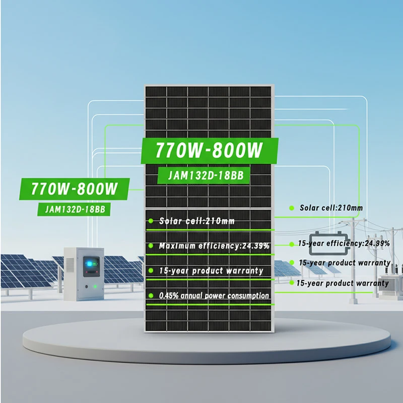 Bifacial Solar Panels 770w 775w 780w 785w 790w 795w 800w Half Cut Dua Glass PV Modules from China Bifacial Solar Panels 770w 775w 780w 785w 790w 795w 800w Half Cut Dua Glass PV Modules from China
