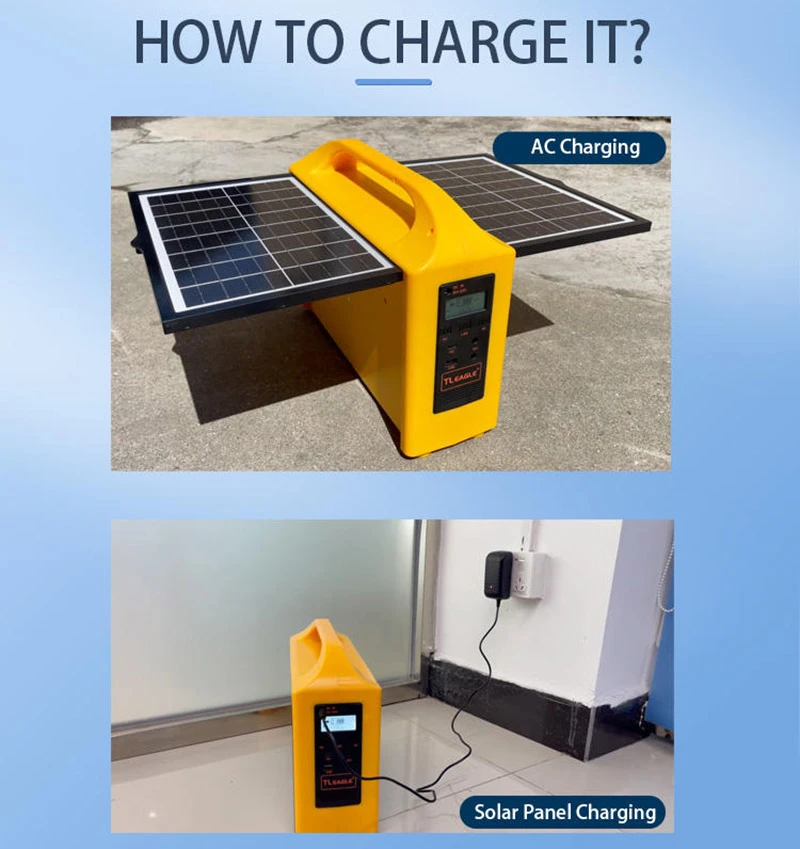 200W Portable Station 240Wh 12V 20Ah Solar Generator with AC and Solar Panel Charging Modified Sine Wave High Quality