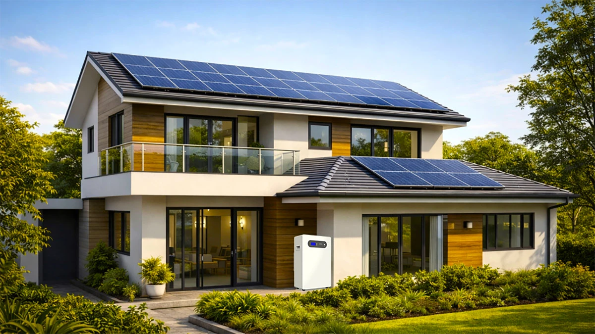 JSBESS Solar battery energy storage systems for residential house electricity back up