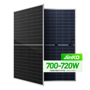 Jinko N-Type Solar Panels 700w to 720w Solar Panel Monocrystalline Silicon Single Glass Large Capacity 2