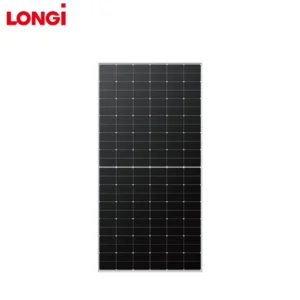 Longi 585W PV Module 144 Half Cut Monocrystalline Low Degradation Suitable for Large Projects