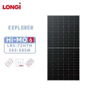 Longi 585W PV Module 144 Half Cut Monocrystalline Low Degradation Suitable for Large Projects 5