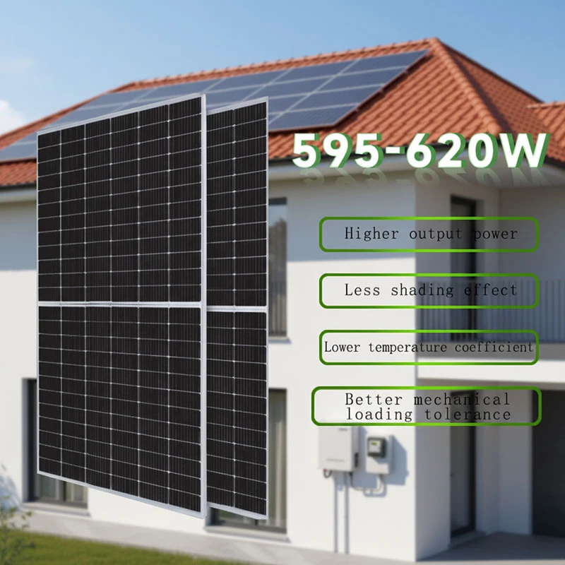 Pv Solar Panel 595w 600w 605w 610w 615w 620w Charger Ntype Dua Glass Class A Pv Solar Panel 595w 600w 605w 610w 615w 620w Charger Ntype Dua Glass Class A
