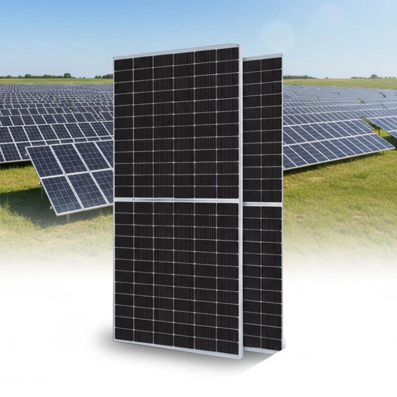 N-Type Dua Glass 595w 600w 605w 610w 615w 620w Solar Panel Bifacial Pv Modules
