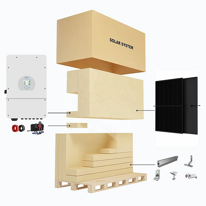 Solar Energy System 8Kw 10Kw 12kw Complete Kits Deye 3 Phase Hybrid Energy Storage Inverter and Solar Panels with Battery 4