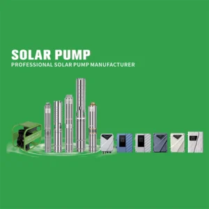 Solar Pump Submersible Pump High Pressure Irrigation 0.5 Outlet Solar Powered Water Pump Complete 24V 120W Stainless Steel 304 3 4