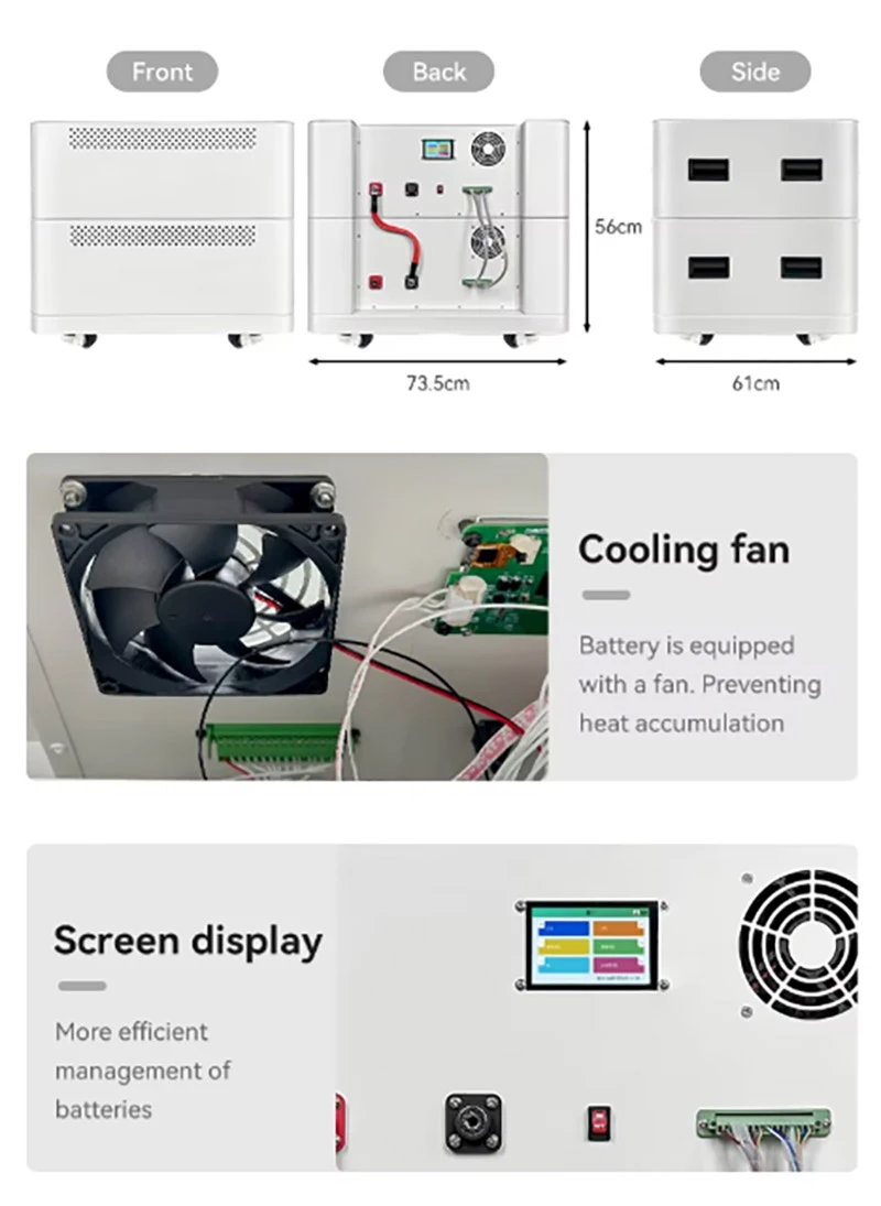 46kWh Lithium Battery 51.2V 900Ah LiFePO4 Home Solar Energy Storage Battery for Backup Power 46kWh Lithium Battery 51.2V 900Ah LiFePO4 Home Solar Energy Storage Battery for Backup Power