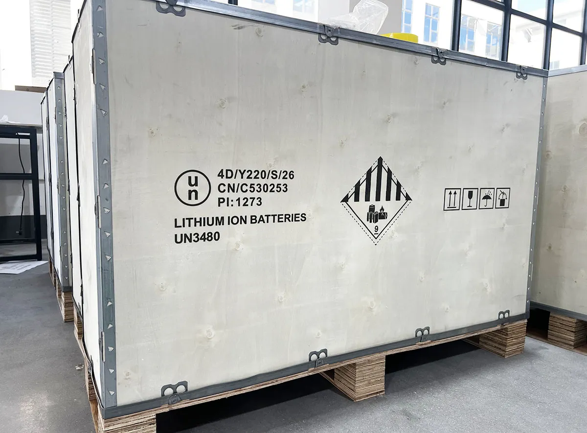 JSBESS lithium iron battery solar energy storage system packages ready to ship 2